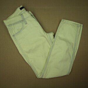 J Brand Skinny Crop Jeans Women's Size 25 Nirvana Mint Light Wash Denim